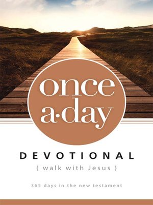 cover image of Once-A-Day Walk with Jesus Devotional